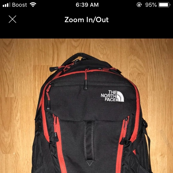The north face backpack